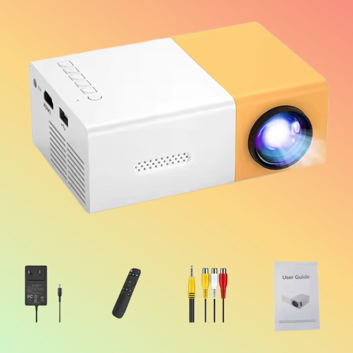 Ycstar CY200 YG300 Mini Projector 240p Portable for Kids Home