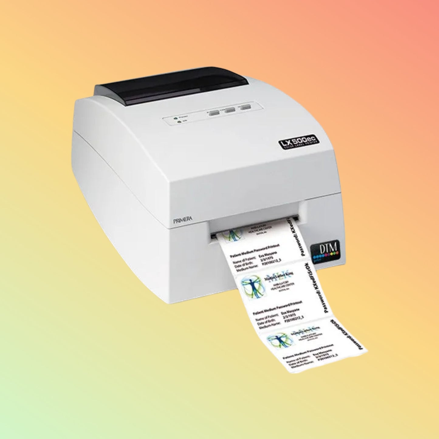 LX500ec Color Label Printer – Compact & High-Resolution Printing
