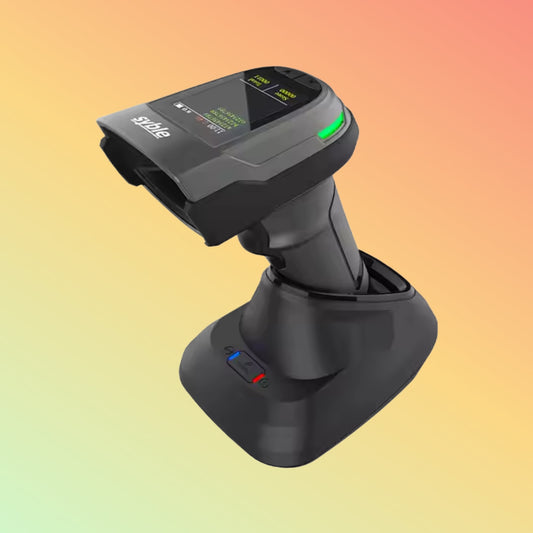 Syble  XB-D68T 2D Industrial Wireless Barcode Scanner with Display Screen