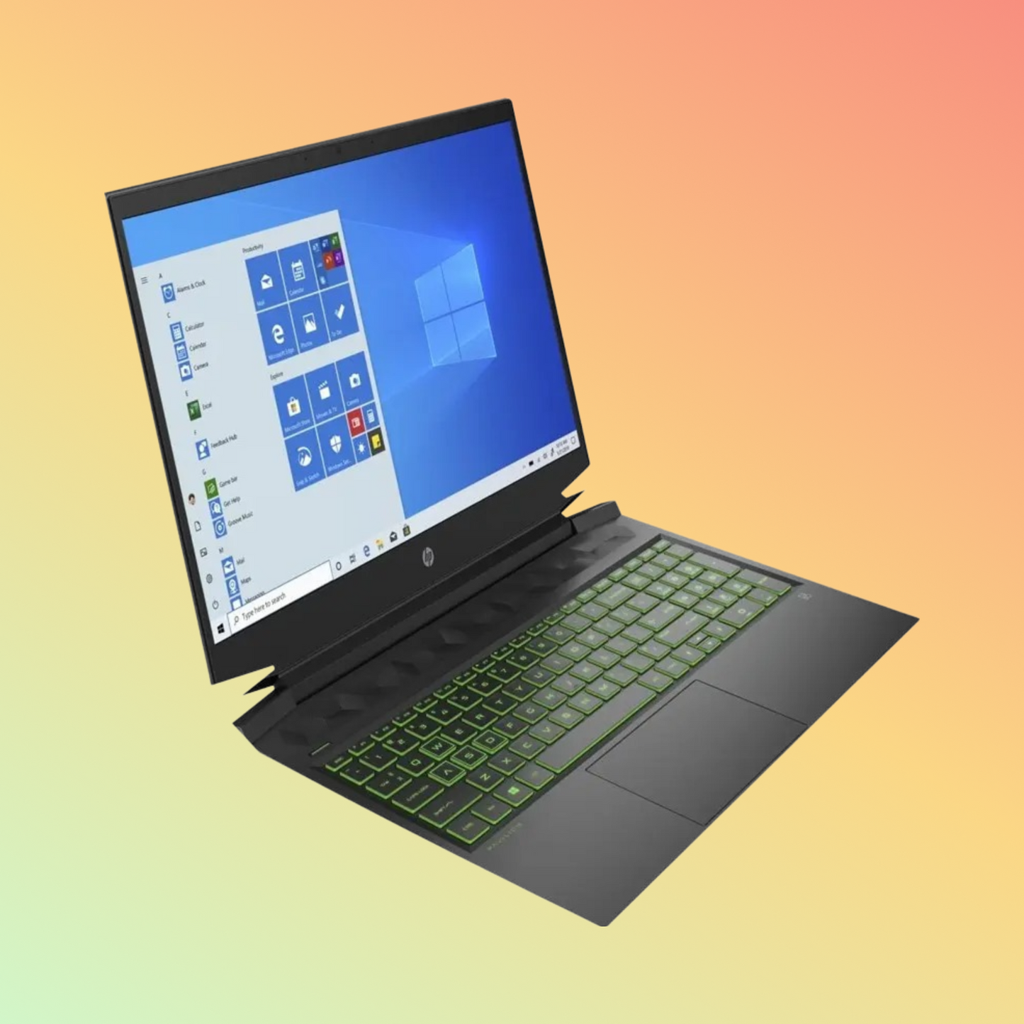 HP PAVILION 15-EC1073DX Gaming Laptop - AMD Ryzen 5-4600H, 8GB, 256GB SSD, NVIDIA GeForce GTX 1650 4GB, 15.6" FHD