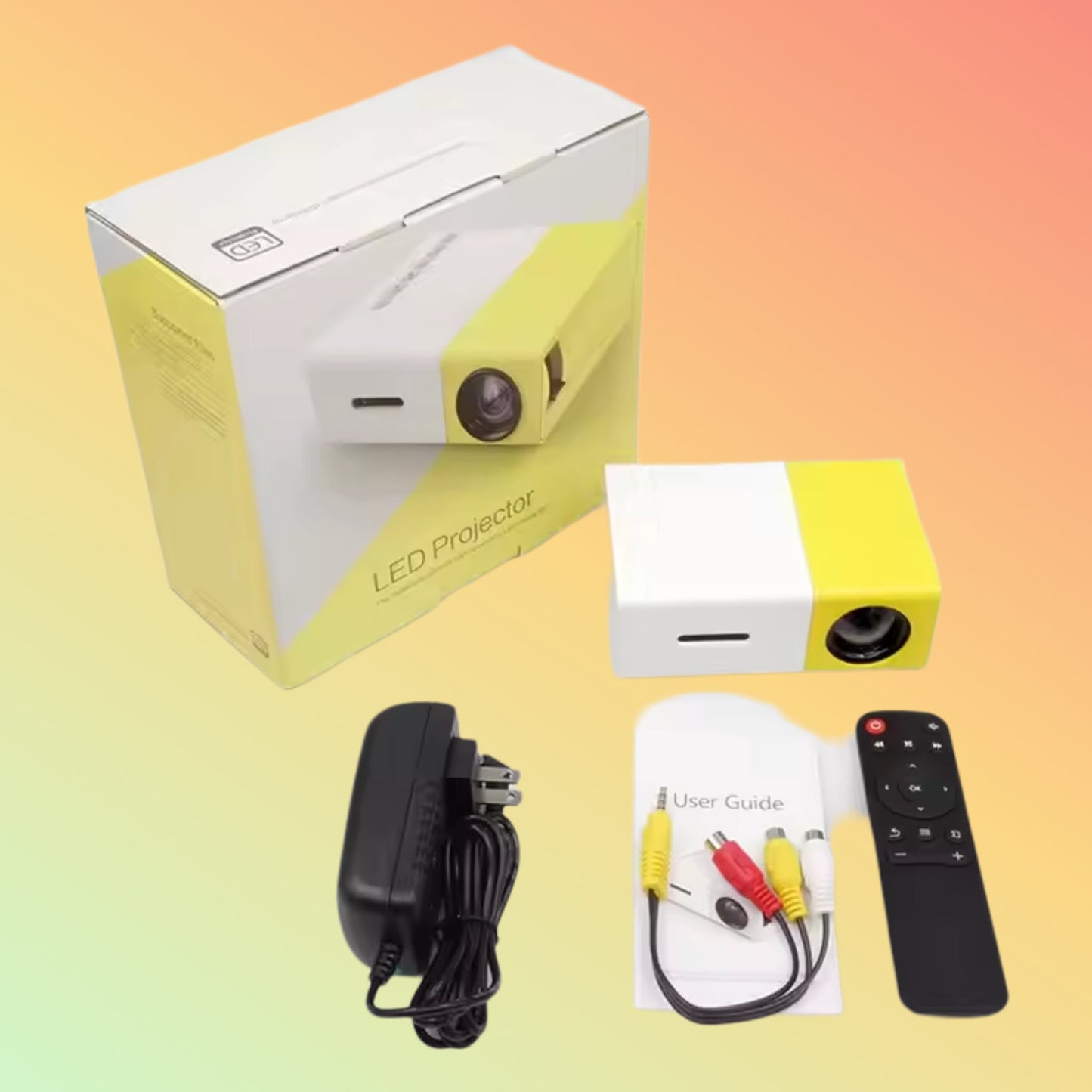 Ycstar CY200 YG300 Mini LED Projector 4K Pocket for Kids