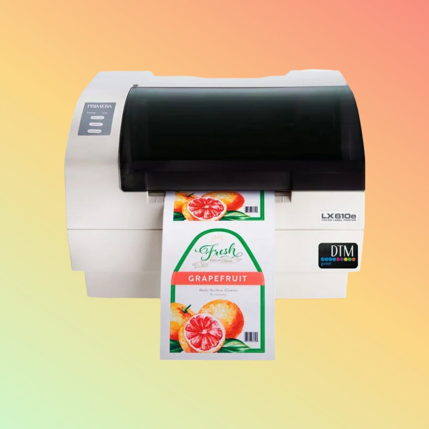 LX610e CMY: All-in-One Full-Color Label Printer and Digital Cutter