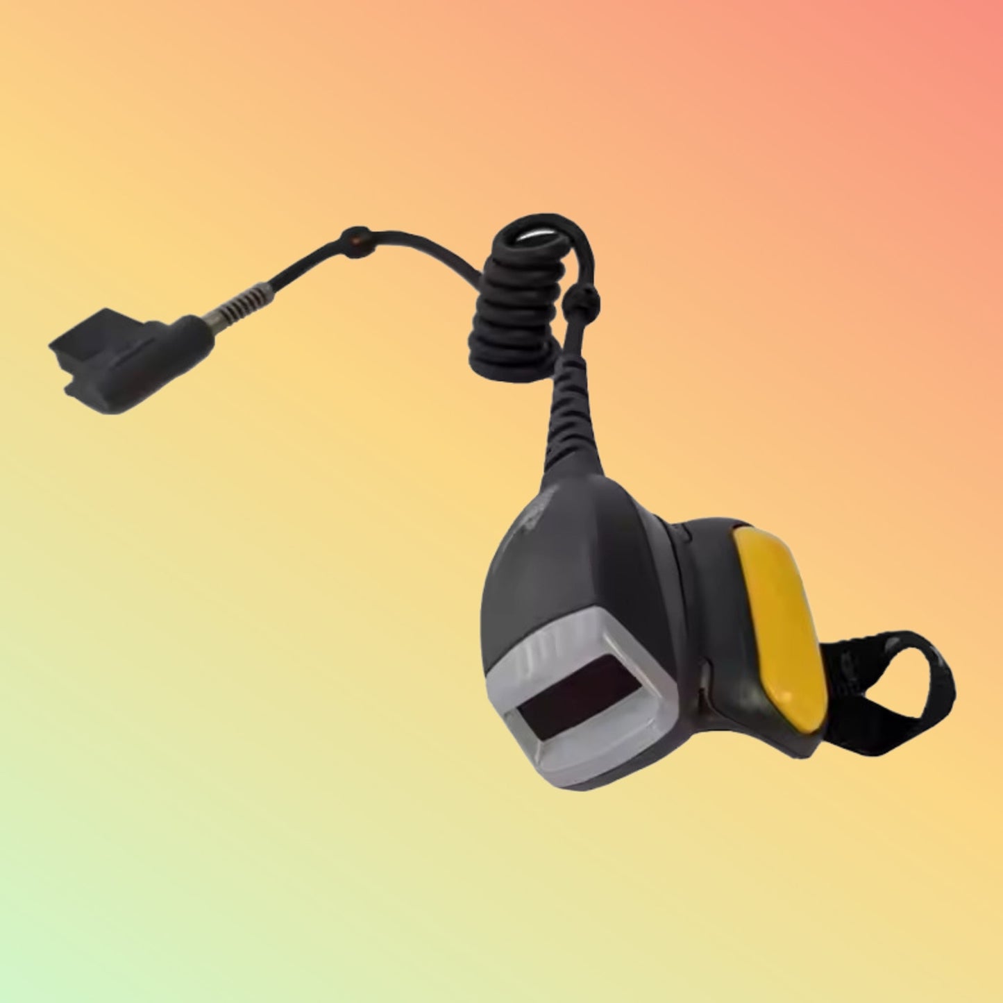 Powerful RS4000 USB Corded Laser Ring Scanners Efficient 1D Linear Barcode Mobile Car Inventory ROHS Stock IP54 Light Compliant