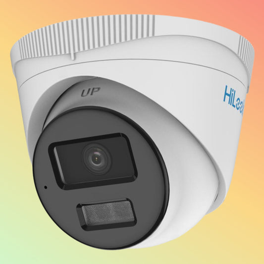 Hikvision IPC-T249HA-LU 4 MP ColorVu with Smart Hybrid Light Fixed Turret Network Camera