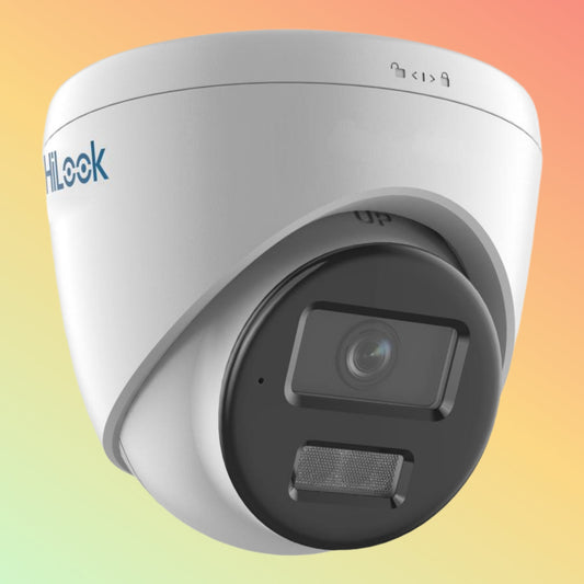 Hikvision IPC-T249HA-LUF/S(L)(RB) 4 MP ColorVu with Smart Hybrid Light Fixed Turret Network Camera