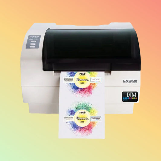 LX610e CMY: All-in-One Full-Color Label Printer and Digital Cutter
