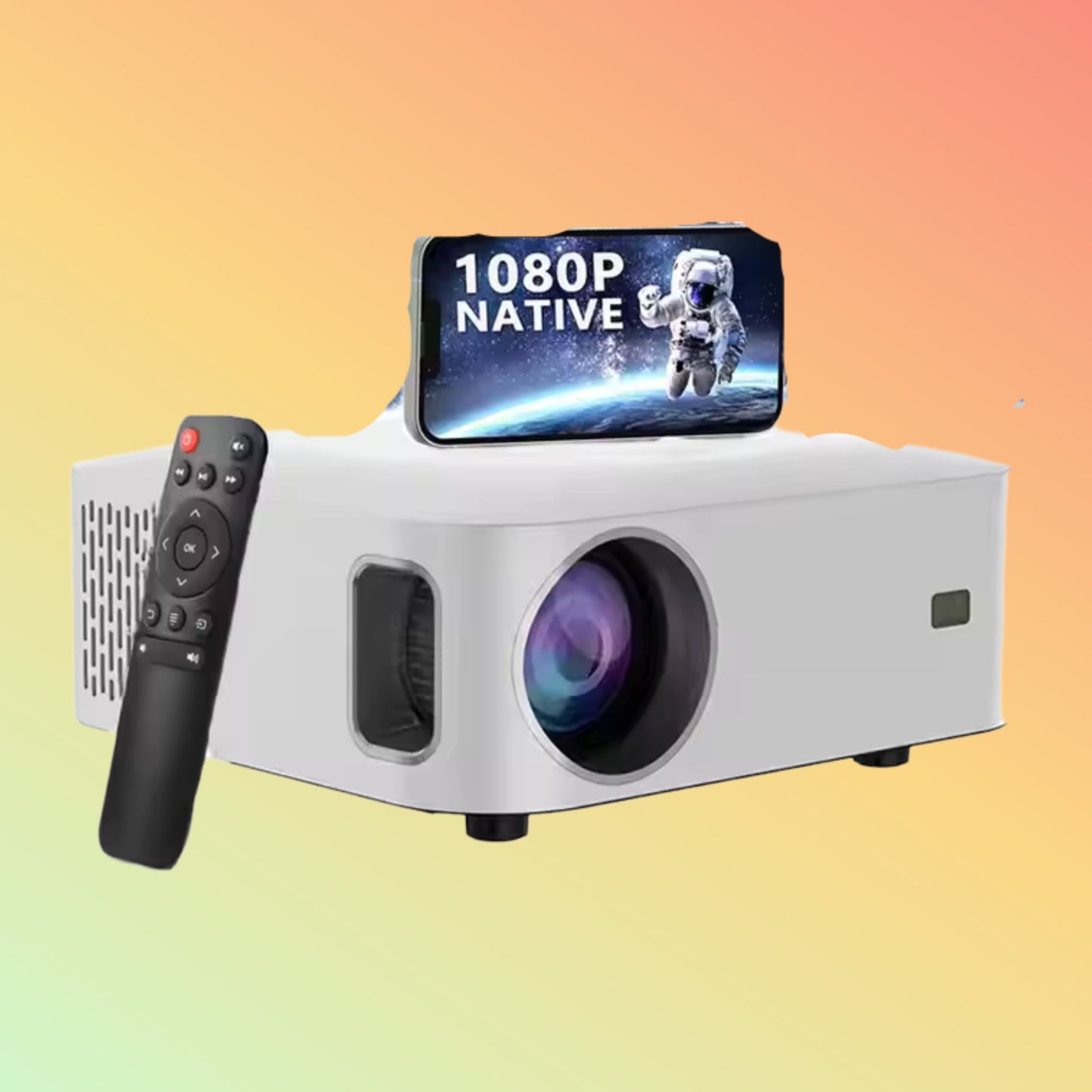 Ycstar T7 4K Mini Smart Projector Android 9 WiFi Full HD