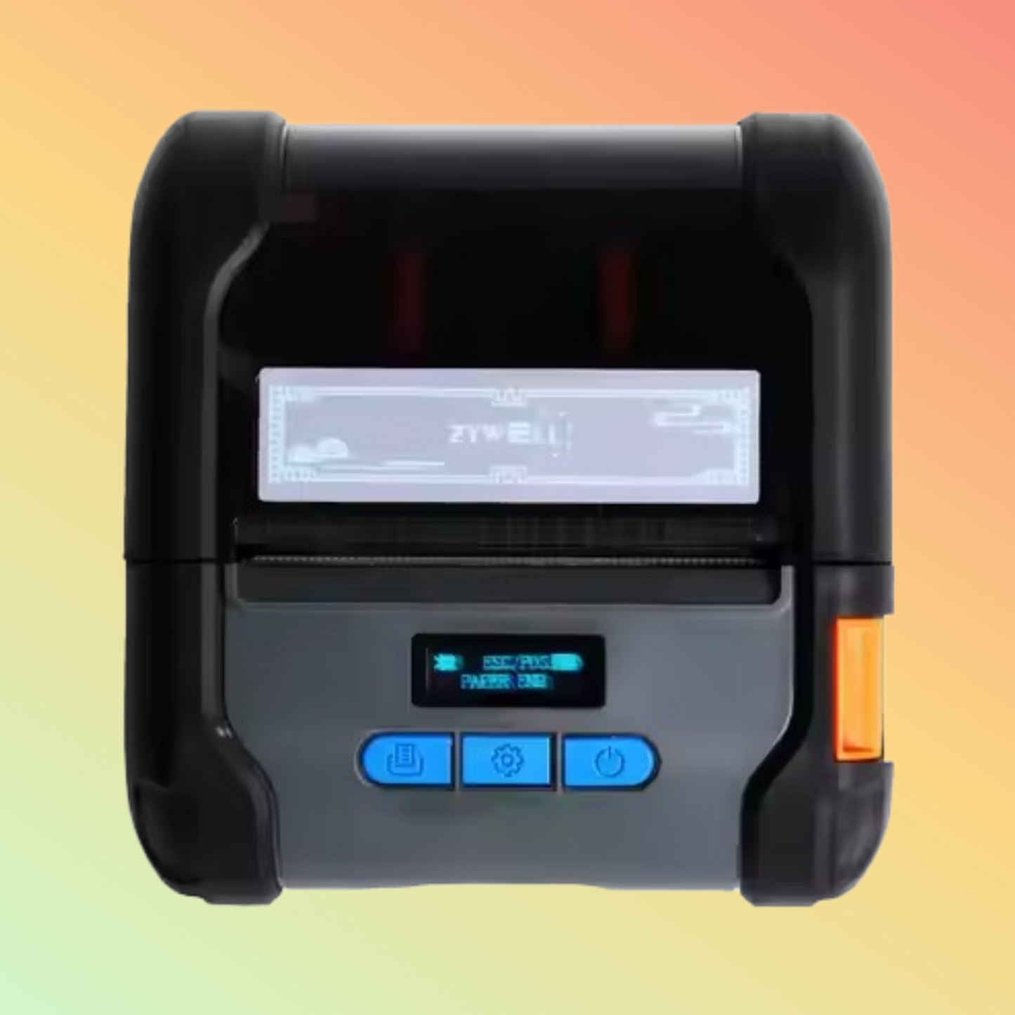 Launch ZM04 Handheld Impresora Mini 80mm Portable Thermal Barcode Label Sticker Printer