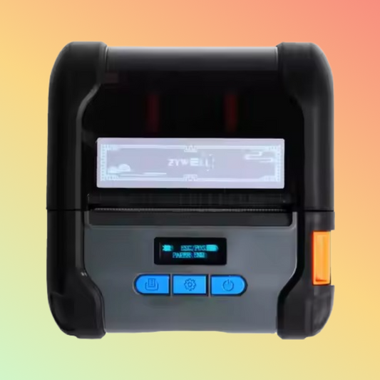 Launch ZM04 Handheld Impresora Mini 80mm Portable Thermal Barcode Label Sticker Printer