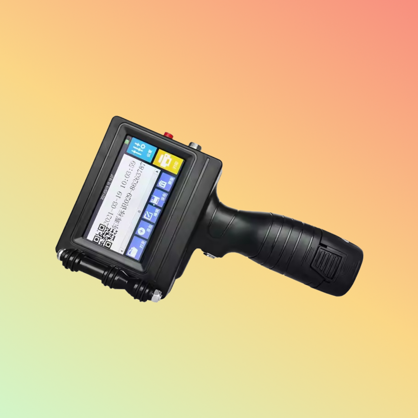 Portable code machine handheld inkjet handjet printer for plastic bag bottle