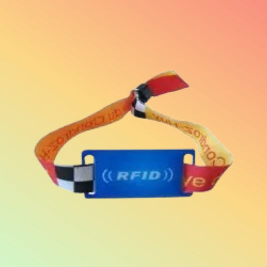 MIND OEM chip factory price event new arrival rfid woven fabric wristband
