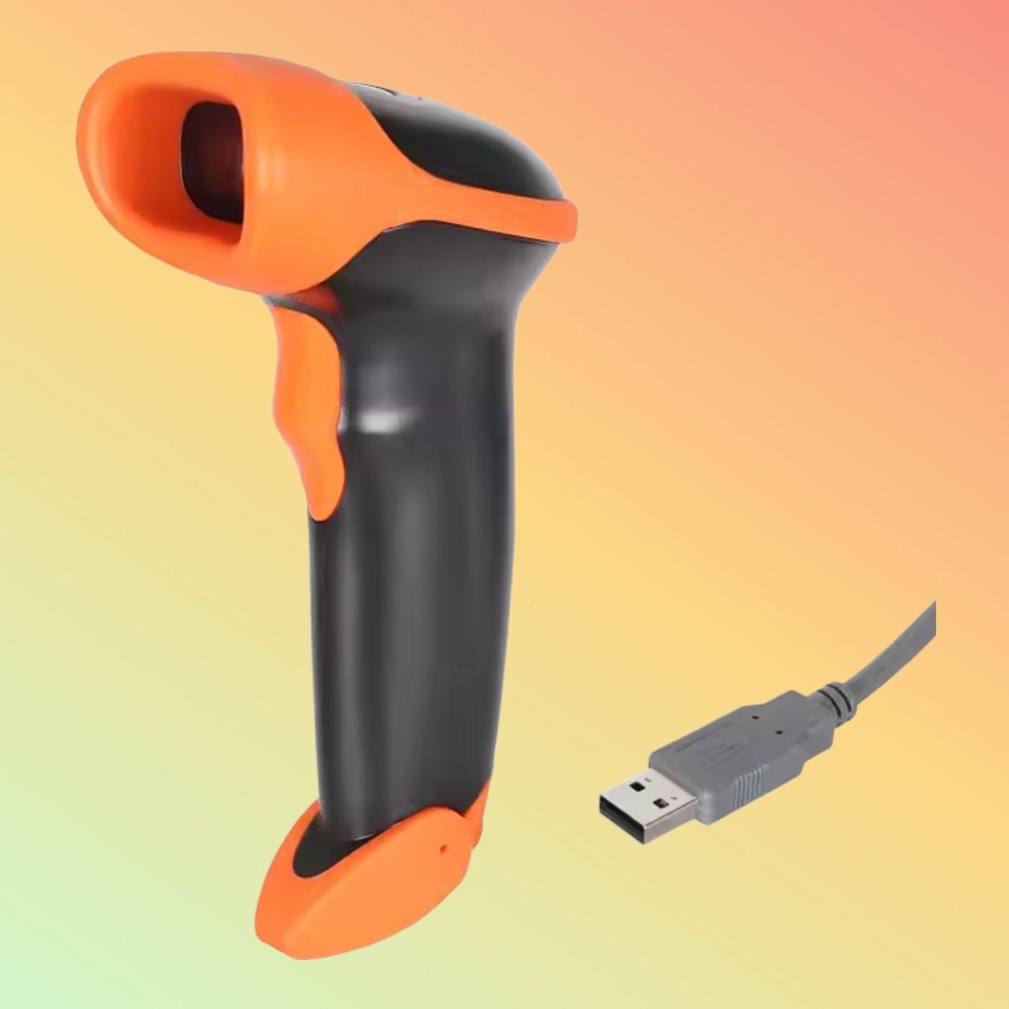 MiNJCODE MJ2818 2D Wired Supermarket USB CMOS QR Code Scanner POS Barcode Scanner