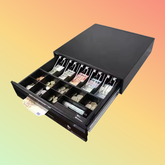 MAKEN MK-425 5 Bill 8 Coins Stylish RJ11 Heavy Duty Strong USB Cash Drawer