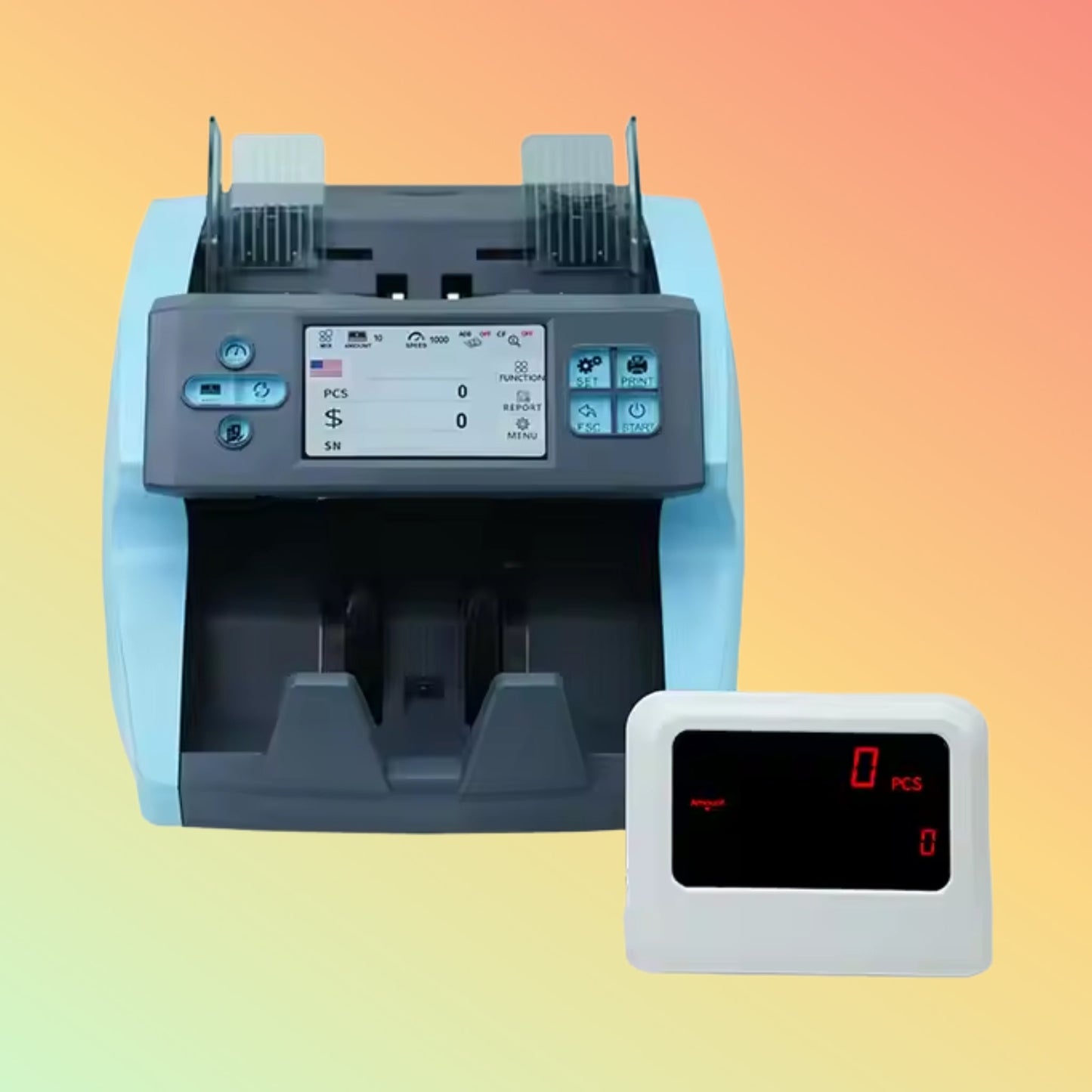 NUMEN SH-06P Multi Money Counter with 4.3" TFT Touch Screen